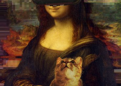 Mona Lisa + kitteh VR