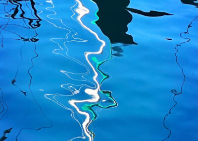 Abstract Water Reflections - Spilled Ink